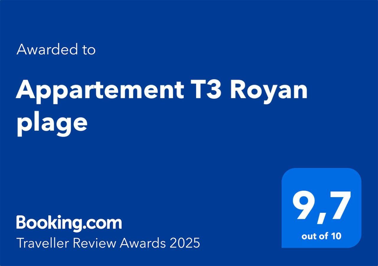 Appartement T3 Royan Plage מראה חיצוני תמונה